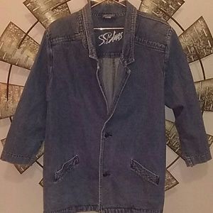 Vintage Seattle Blues denim jacket